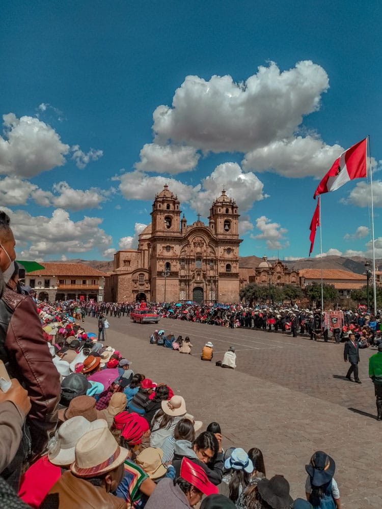 Festival at Plaza de Armas